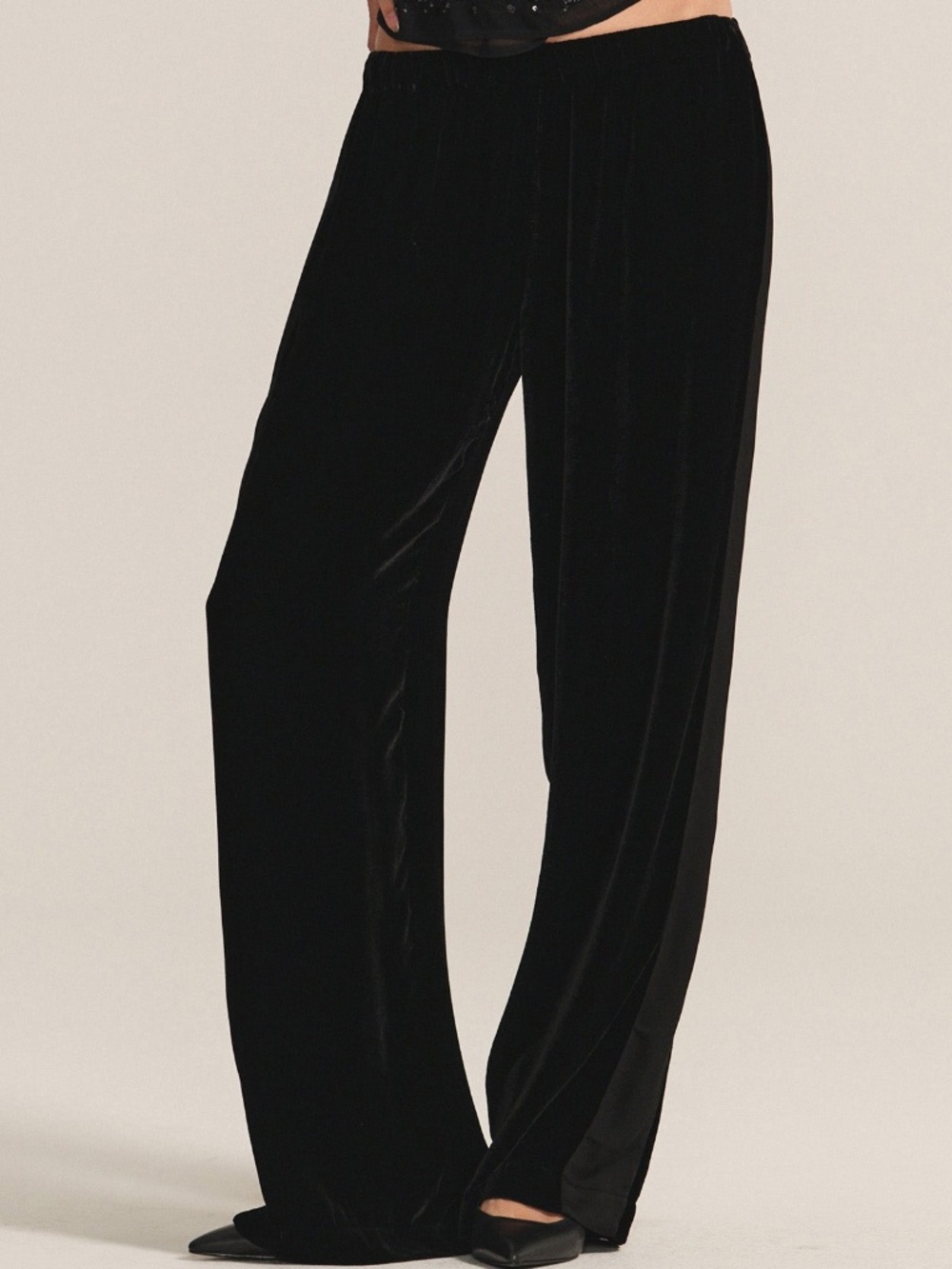Norma Kamali Velvet Pants